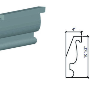 Eave Molding Type 8