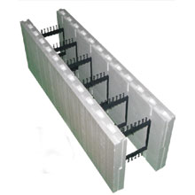 4" ICF Straight Block